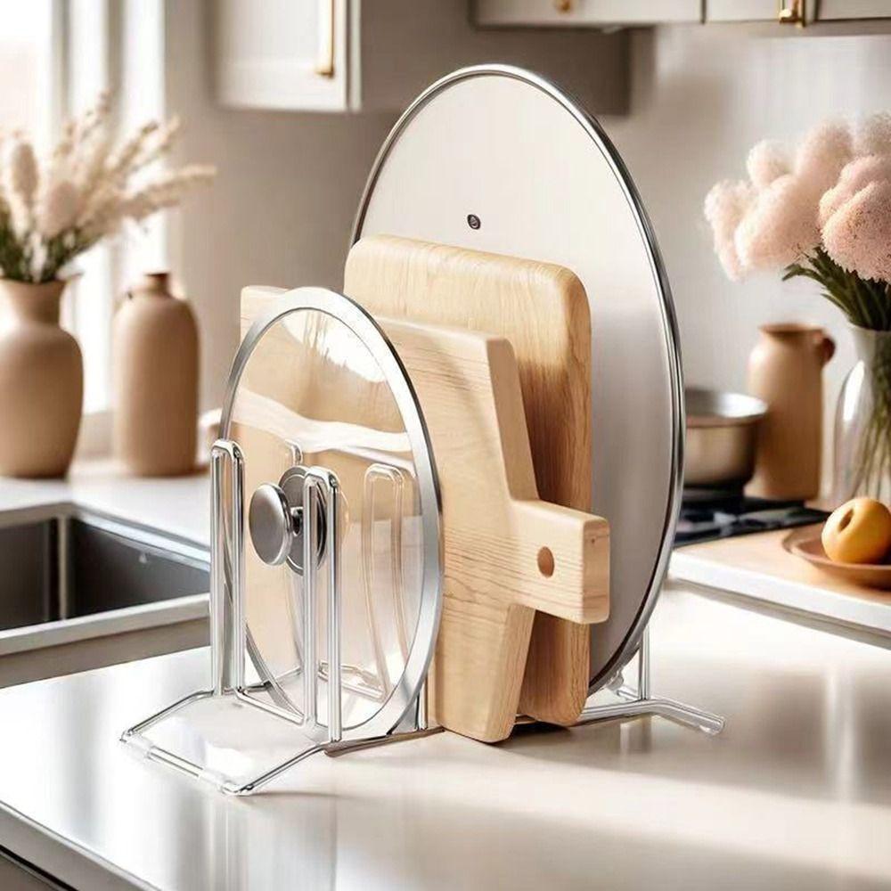 Утолщенный держатель для разделочной доски Вертикальная подставка для разделочной доски Кухня