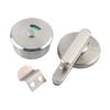 Bathroom Privacy Lever Lock Vacant Occupied Stainless Steel Chinese Character Portable Public Place Bathroom Door Privacy Lock
