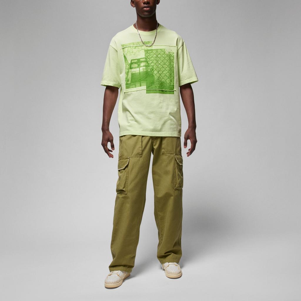 Jordan Футболка X UNION x Bephies Beauty Supply зеленая мужская уличная FD4246-303