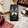 Чехол для телефона Волк Мягкий черный Для Samsung S25,S24,S21,S22,S23,S30,Ultra,S20,Plus,Fe,Lite