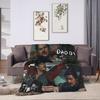 Jose Pedro Balmaceda Pascal Flannel Blanket  Super Warm Bedding Throws for Home Decor Travel Novelty Bedspread Sofa Bed Cover
