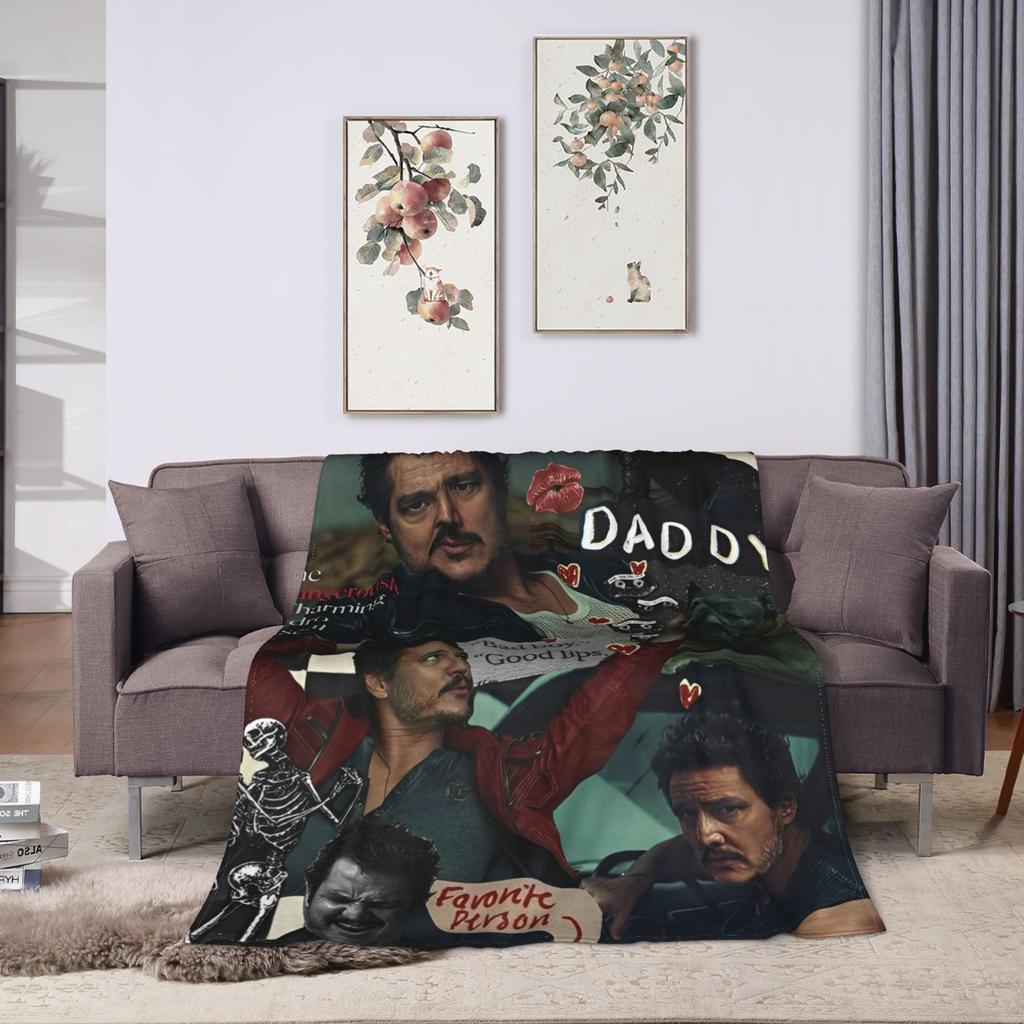 Jose Pedro Balmaceda Pascal Flannel Blanket Super Warm Bedding Throws for Home Decor Travel Novelty Bedspread Sofa Bed Cover