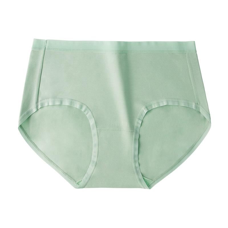 Женское нижнее белье, антибактериальное нижнее белье, нижнее белье со средней талией, высококачественное длинное штапельное хлопковое нижнее белье, женские треугольные брюки