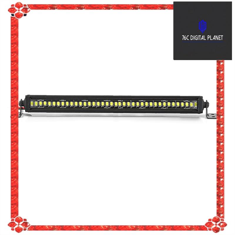 RC Car Roof Lamp 24 36 LED Light Bar For 1/10 RC Crawler Axial SCX10 90046/47 SCX24 Wrangler D90 TRX4 Body, F Parts