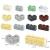 DIY Building Blocks Wall & Figure Bricks - 1x2 1x3 1x4 Thick Dots Educational Creative Toys Compatible with 98283