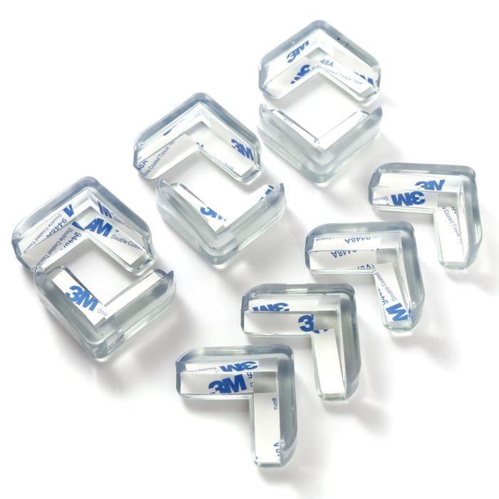 10 шт. Прозрачный силиконовый уголок для защиты мебели, Защита углов, с клеем