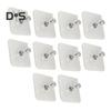 10Pcs Drill Free Adhesive Hooks Strong Load-bearing Waterproof Easy To Install Picture Hangers Wall Mount Screw Hooks