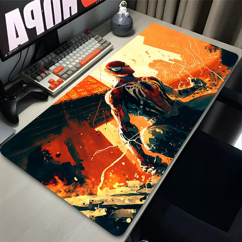 Mouse Pad Sspidersmans Computer Mat Deskpad Laptop Keyboard Mat Office Available Sizes Large Landscape Mousepad