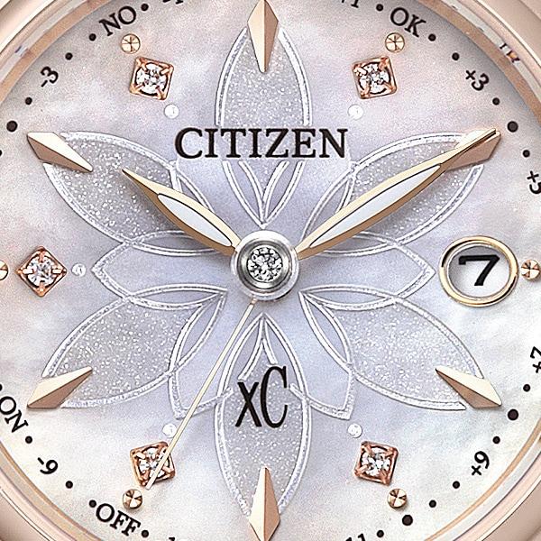 Citizen ES9467-71Y ( Watch xC Mizu Collection Floret Diamond Limited Model Solar-powered Eco-Drive Radio-controlled Titania Happy Flight Limited)