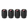 2026 Hot 4pcs Aluminium Car Tire Valve Stems Caps Gear shaped Valve For 22x Sline TT A1 A2 A3 A4 A5 A6 A7 A8 8P B6 B7 Auto Accessories D2