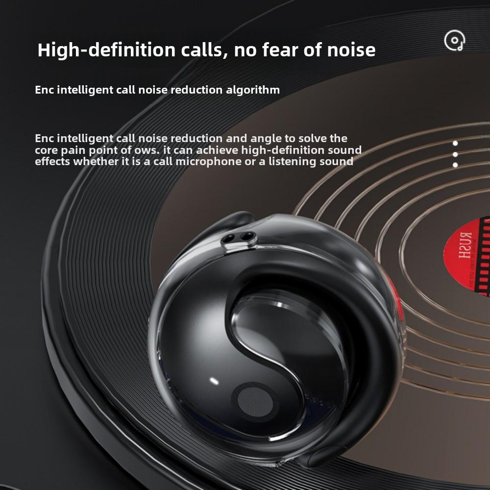 Маленькая гарнитура Bluetooth в виде кокосового шарика, интеллектуальная система шумоподавления, частная модель, висячие наушники с длительным сроком службы