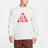 Nike Футболка ACG Series Ls, пуловер с длинными рукавами, спортивная повседневная футболка, мужские топы, белые BQ7203-122