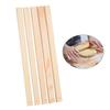 10Pcs Pottery Teaching Rolling Mud Stick Guide for Polymer Clay Depth Thickness 5 Size Rolling