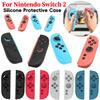 Для Nintendo Switch 2 Рукоятка-держатель для контроллеров Joy-Con Силиконовый защитный чехол Противоскользящие защитные накладки для игрового контроллера NS 2