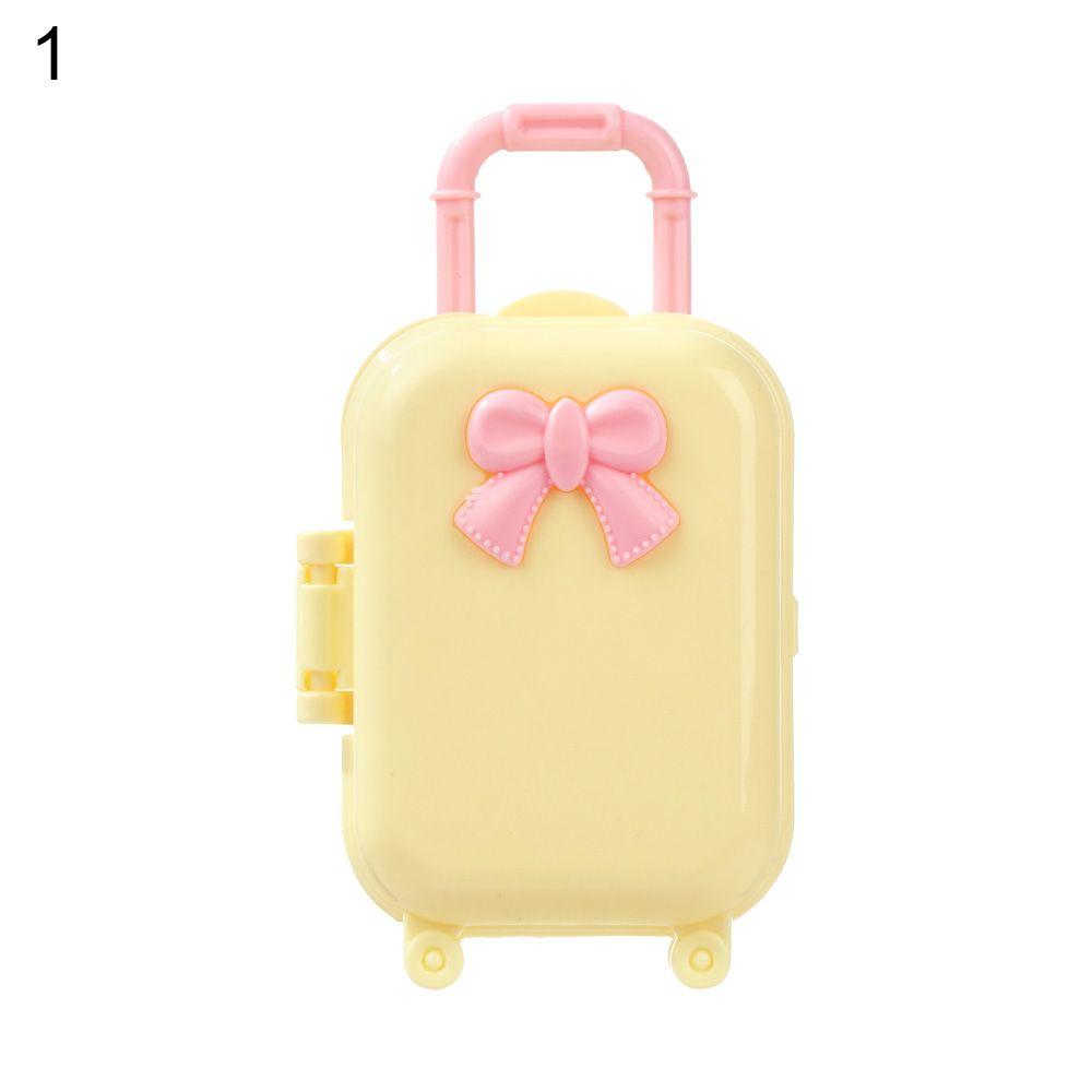 Fashion Play House Kids Toys Dollhouse Furniture Doll's Luggage Doll Suitcase Accessories