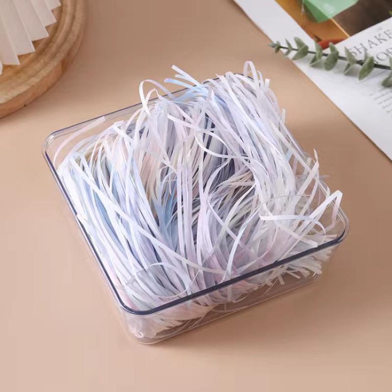 Lafite Decorative Christmas Glitter Shredded Paper Filler for Gift or Candy Box