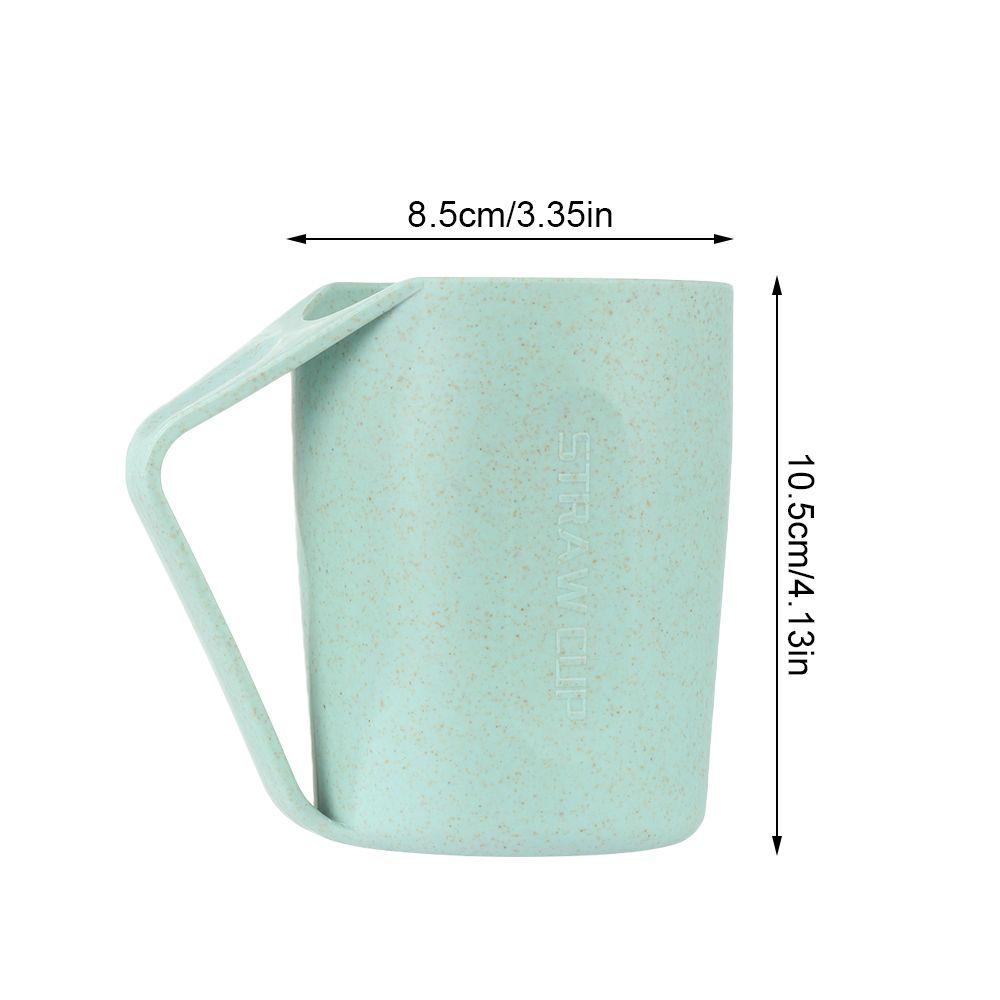 Экологичная стакан-зубная щетка с ручкой, кружка-стакан, стаканы из пшеничной соломы, стакан для ополаскивателя рта, пластиковый стакан