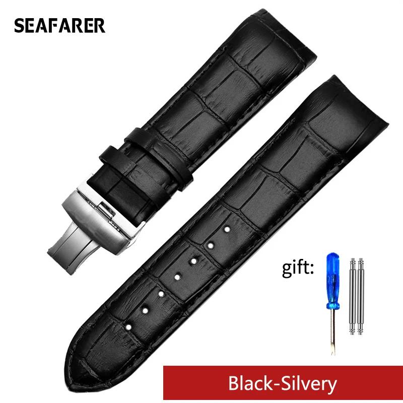 Watch Accessories for Tissot Tutu T035 Leather Strap T035627 T035617 T035407 T035410A Men's Watch Strap