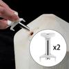 2Pcs Coconut Opener Hole Opener, Puncher for Home Shop Kitchen