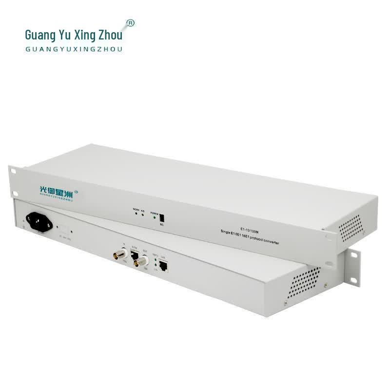 Конвертер протоколов E1 в Ethernet Guangyu Xingzhou GY-E1-10/100M