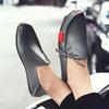 Fashion Pointed Toe Men's Leather Shoes Height Increasing Loafers Male Casual Shoe Slip-on Sale Adults Size 45 Low Price Social Elegant