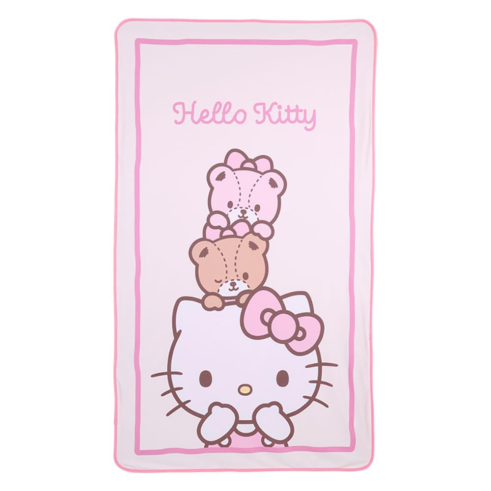 Sanrio Cool Touch Nap Blanket Hello Kitty Approximately Width 95 X Depth X Height 160cm 421464 (SANRIO) 0.3