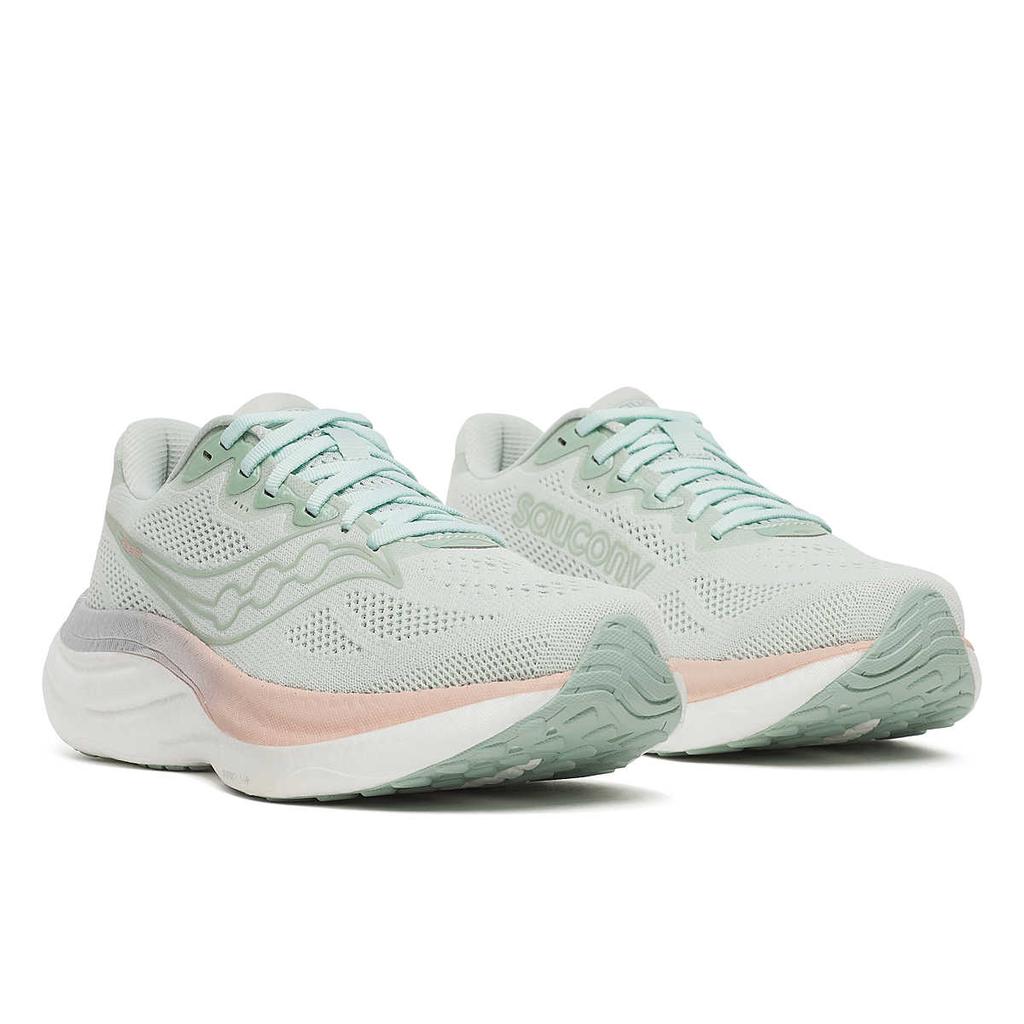 Saucony Mesh Cushioning Breathable Rebound Low top Running Shoes Women's S11055-128
