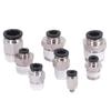 1/8" 1/4" 3/8" 1/2" NPT Наружная Внутренняя 1/8"- 5/8" Дюйм Трубка Внешний Диаметр Угольник Пневматический Быстроразъемное Соединение Быстросъемный Соединитель