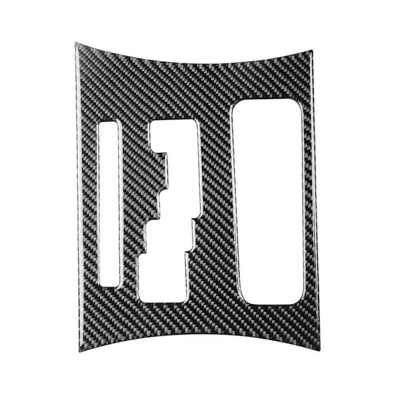 Carbon Fiber Automatic Gear Shift Panel Interior Trim Decoration Compatible For Dodge Charger