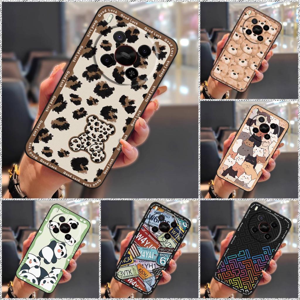 Dirt-resistant Waterproof Phone Case For ZTE Blade V70 Max/Nubia V70 Max Full Wrap Anti-knock Cartoon Anti-dust Silicone