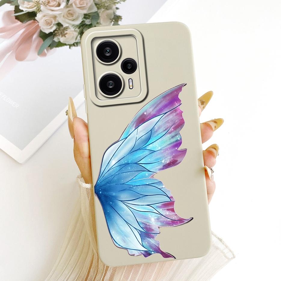 For Xiaomi Poco F5 Case Redmi Note 12 Turbo Cool Owl Dragon Painted Cover Soft TPU Phone Case For Xiaomi Poco F5 Pro PocoF5 Bags