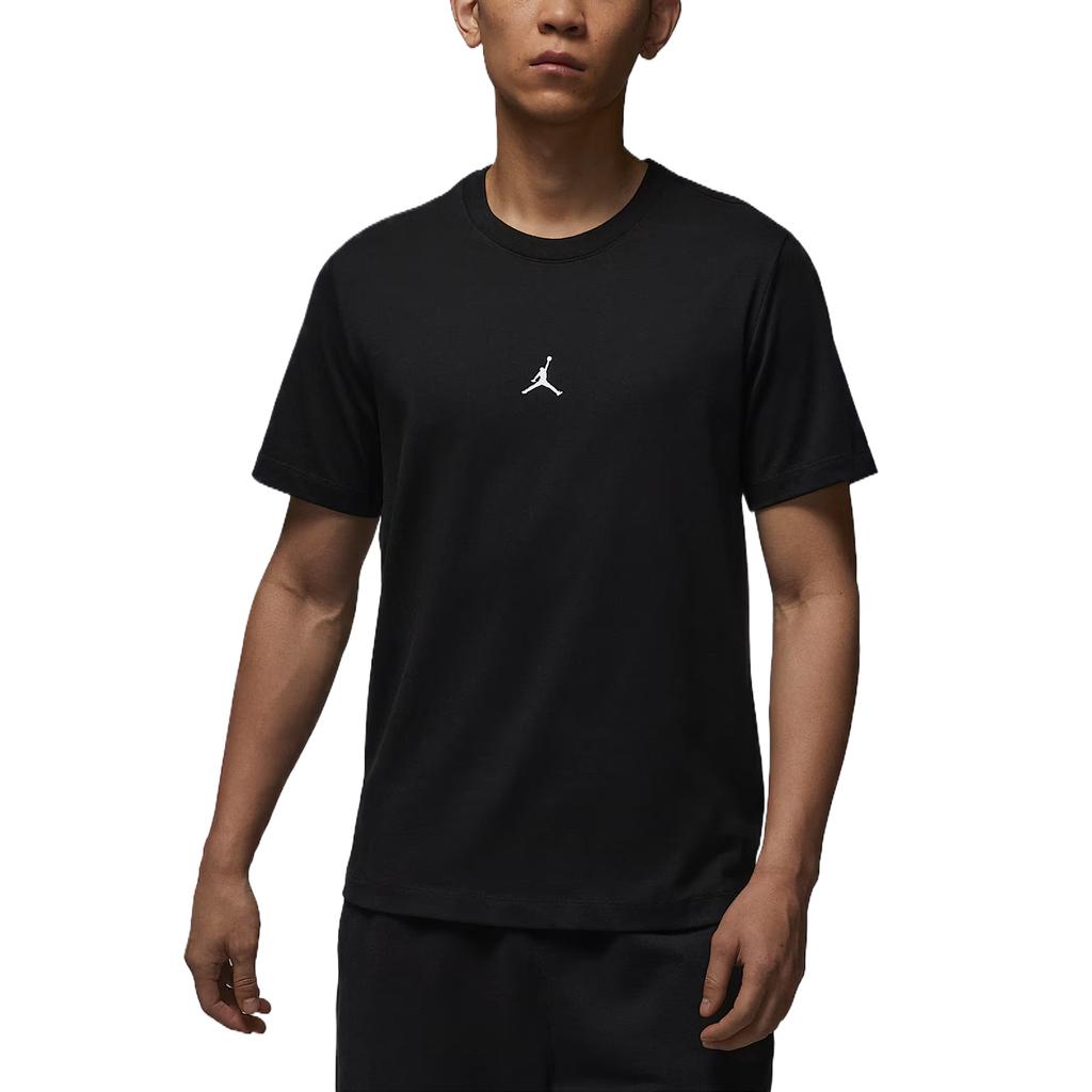 Jordan Comfortable Fashion Versatile Soft Short Sleeve T-Shirt Men Tops Black IB7521-010