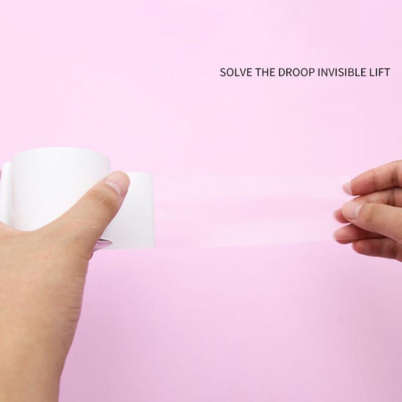 Women Transparent Chest Sticker Breast Lifting Push Up Strapless Invisible Tapes