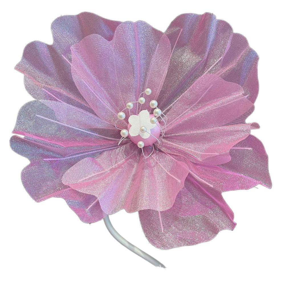 Simulated 45cm Size 3D Simulated Flowers Giant Silk Colorful Design Window Display Fancy Yarn Wedding Backdrop Road Lead
