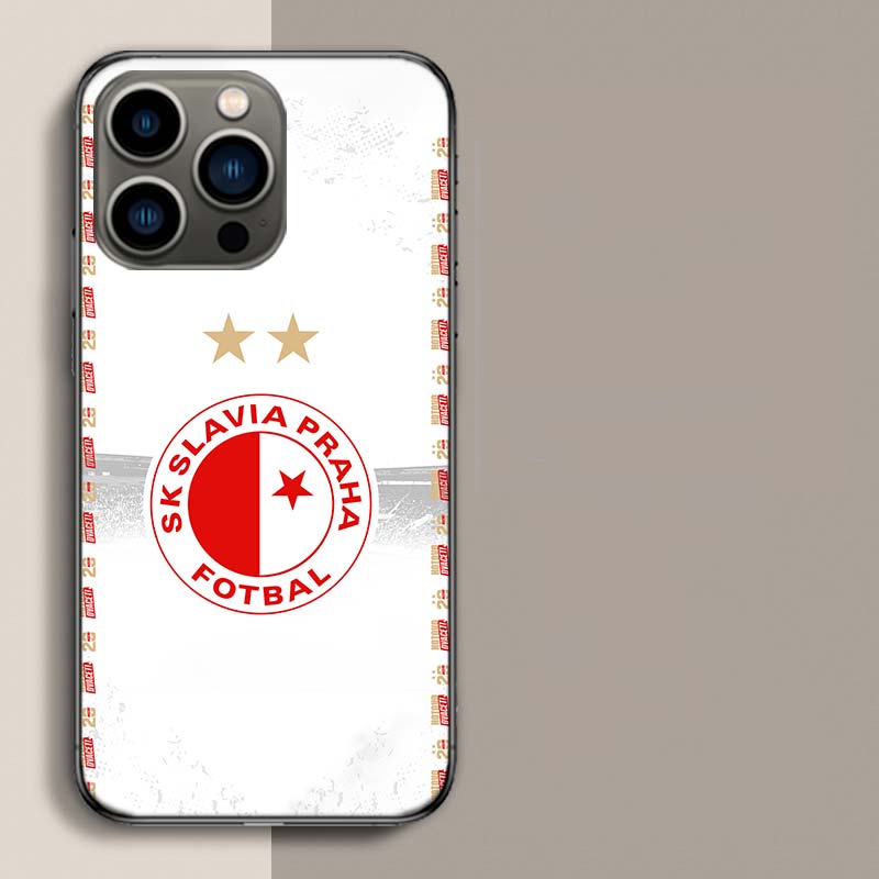 Чехол для телефона SK Slavia Praha Чехия для Apple iPhone 16E 16 17 Pro Max Air 15 Pro 14 Plus 12 13 Mini Милый Fu