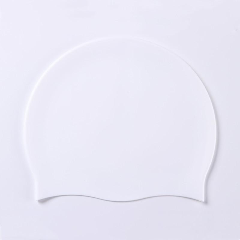 Силиконовая шапочка для плавания для мужчин и женщин, водонепроницаемая цветная спортивная высокоэластичная шапочка для плавания в бассейне для взрослых, шапка для дайвинга