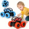 Light-Up Monster Truck Toy Set for Youngsters Ages 3-6 - Manual, Battery-Free Operation - Ideal Easter & Christmas Gift In Red/Blue