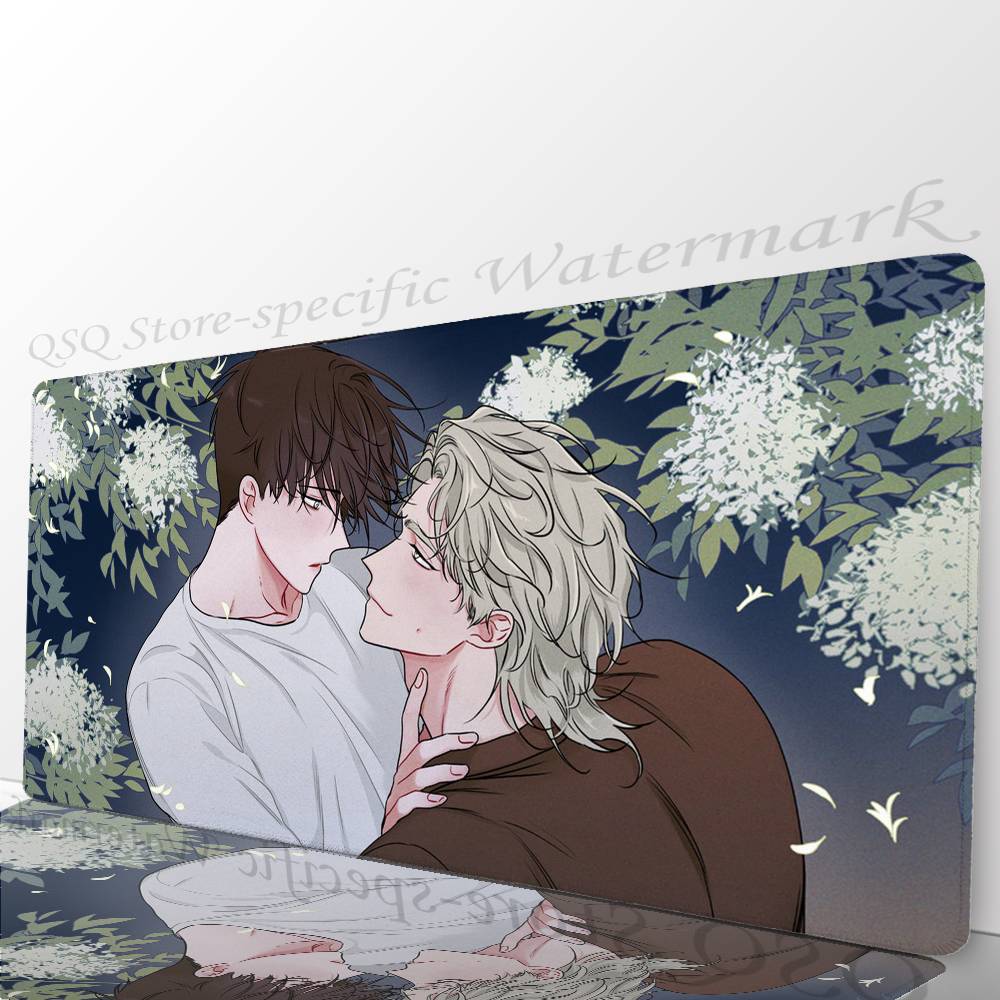 Коврик для мыши Manga L-Low Tide In Twilight Нескользящий Подходит для офисных компьютеров Ноутбуков Игровых столов E-sports Коврик для клавиатуры XXL