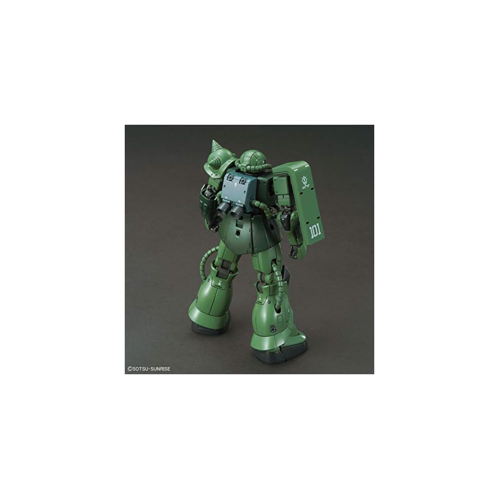 Bandai Spirits HG Мобильный доспех Гандам: Происхождение Заку II C-6/R6 Масштаб 1/144 Пластиковая модель-конструктор с цветовой кодировкой