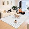 Modern Simple Style Living Room Rugs Ins Non-slip Bedroom Decoration Rug Big Size Soft Foldable Dressing Table Mat Easy Cleaning