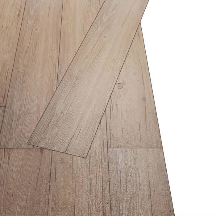 VidaXL Self-adhesive PVC Floor Tiles 5.02 M² 2 Mm Brown Oak 245173