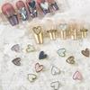 10Pcs Nail Art Decorations Stunning Visual Effect Decorative Attractive Stylish 3D Love Heart Decors DIY Manicures Supplies