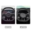 For ZEEKR 7X 2025+ Steering Wheel Cover Non-slip Black Soft All-Season Use Upgrade Interior Car Accessories 1pcs