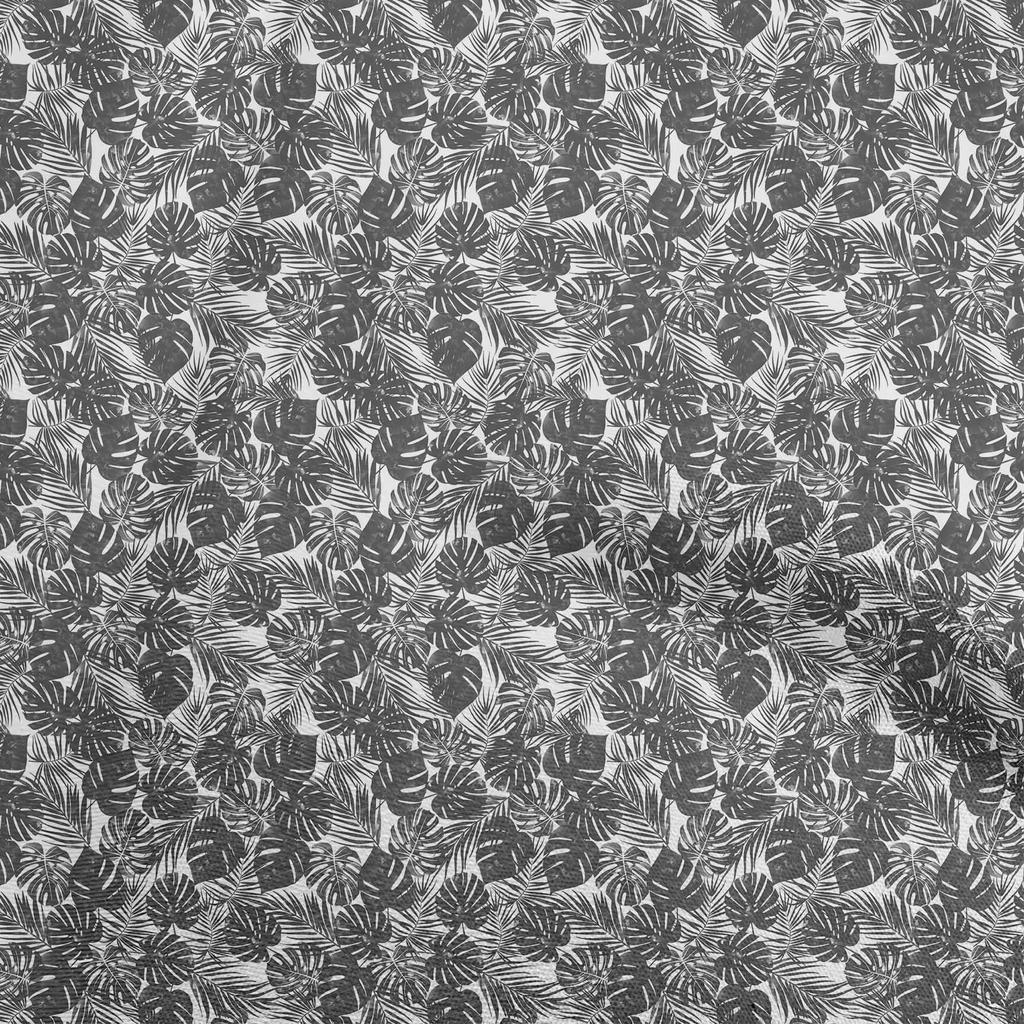 oneOone Cotton Flex Brown Fabric Tropical Fabric For Sewing Printed Craft Fabric By The Yard 40 Inch