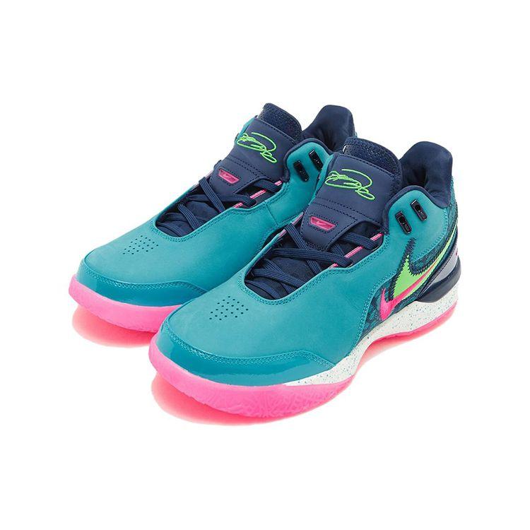 Nike Zoom LeBron NXXT Gen AMPD South Beach Мужские кроссовки Teal Dusty-Cactus Green-Strike FJ1566-300