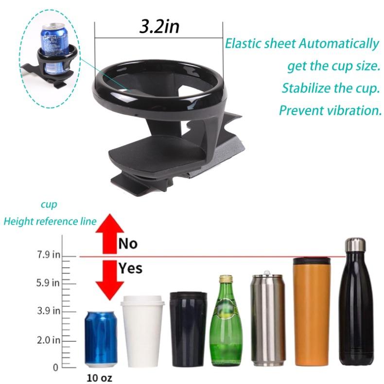 High-quality Car Center Console Side Drinks Cup Holder for BMW 3 Series E90 E92 E93 2005-2012 Carbon Steel Interior Accessories