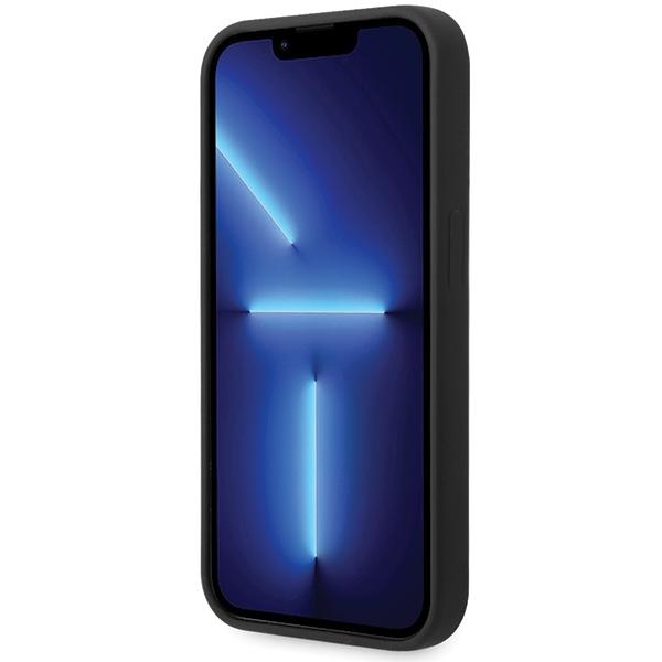 BMW Bmhcp15L22Smpk Iphone 15 Pro 6.1Czarny/Black Silicone Pattern