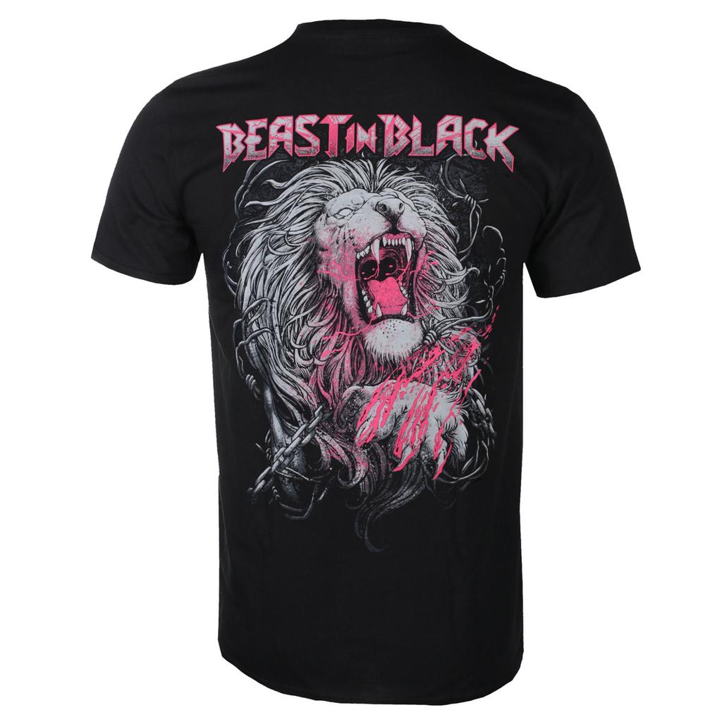 Beast in Black Band Graphic Cotton T-shirt Unisex Summer Short Sleeve Fashion Brand Tee Luxury Casual Vintage Retro Top