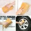 Car Wash Sponge Large Cross Cut Soft Foam Grid Super Absorbent Sponge Easy Grip Non Scratch Car Cleaning Tools Auto Accessories