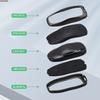 Zinc Alloy+ Leather Car Smart Key Cover Case Shell Fob for Tesla Model 3 Model Y S Key Shell Bag Holder Protector Accessorie